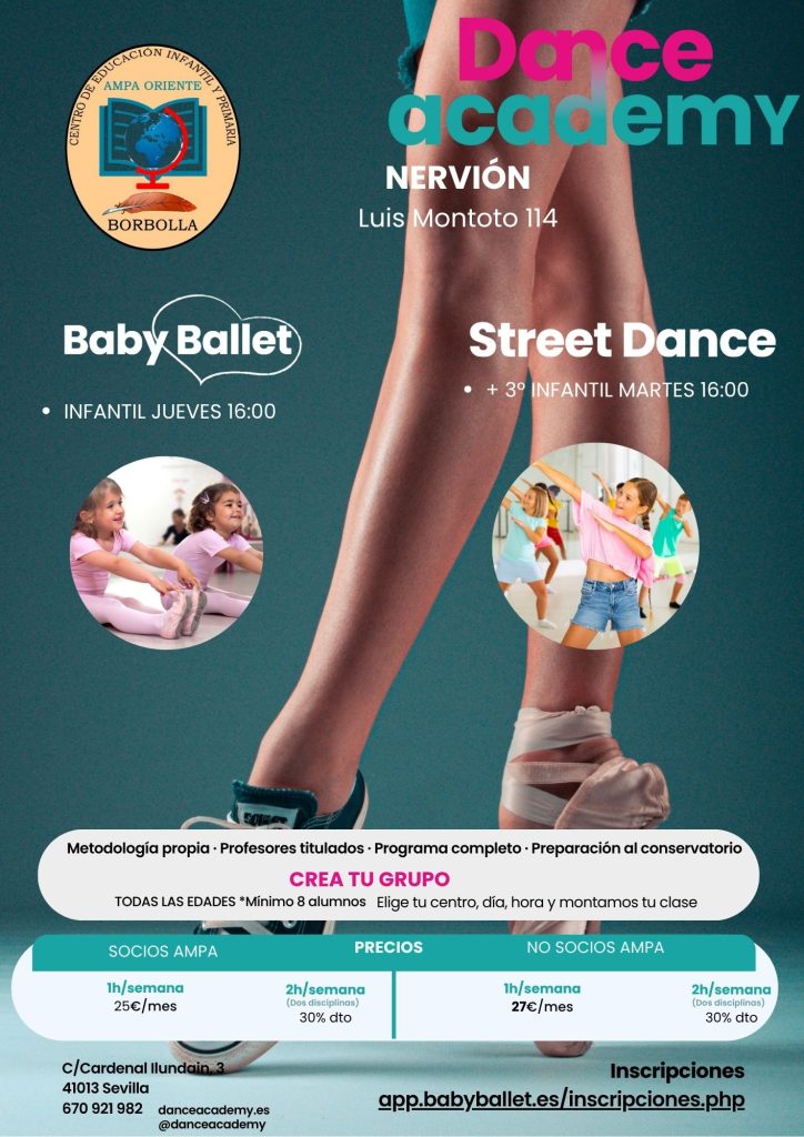 Academia de baile en Sevilla
