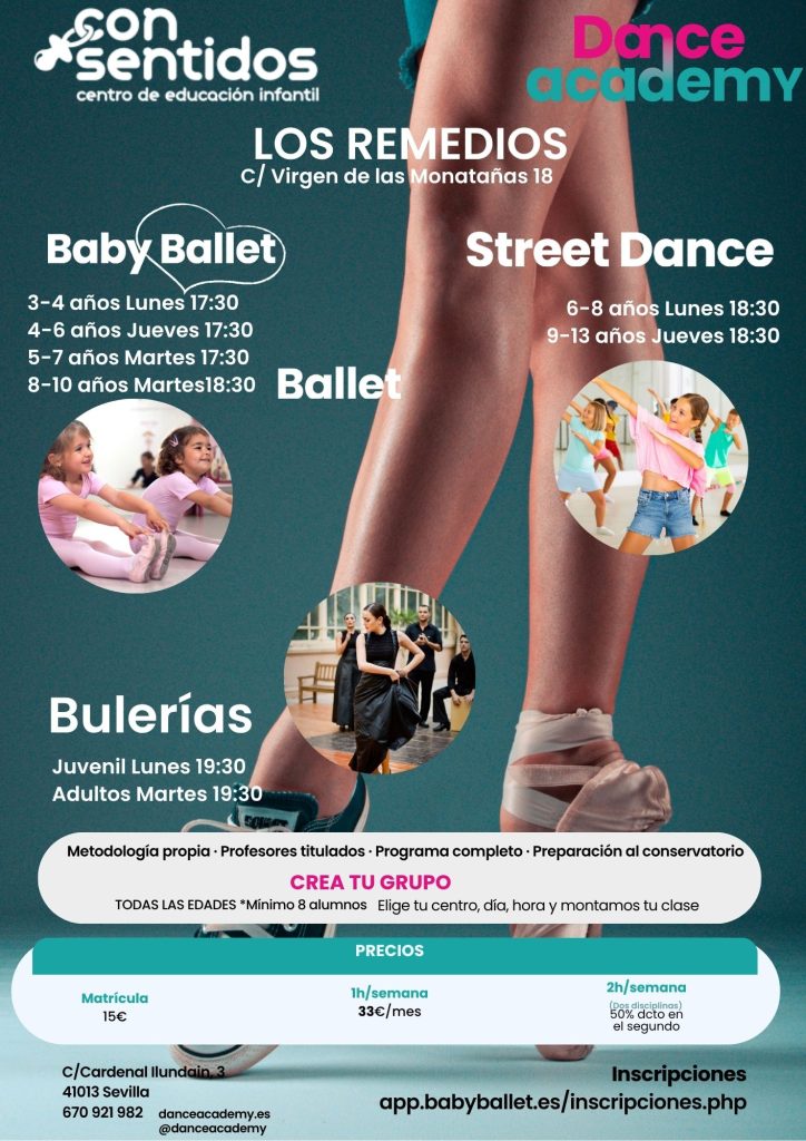 Academia de baile en Sevilla