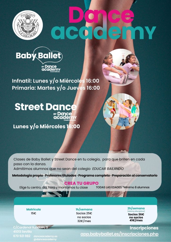 Academia de baile en Sevilla