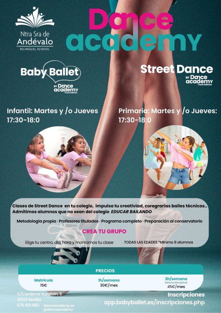 Academia de baile en Sevilla