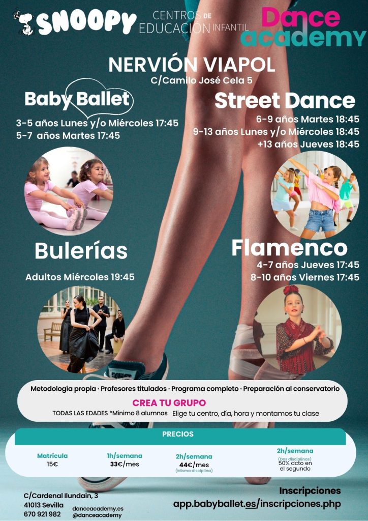 Academia de baile en Sevilla