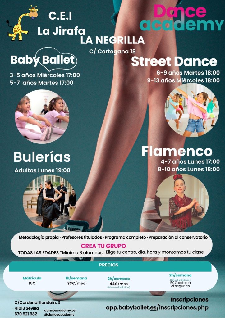 Academia de baile en Sevilla