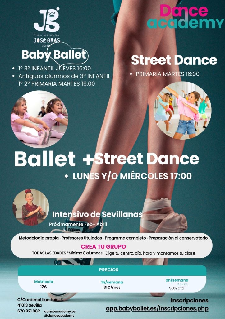 Academia de baile en Sevilla