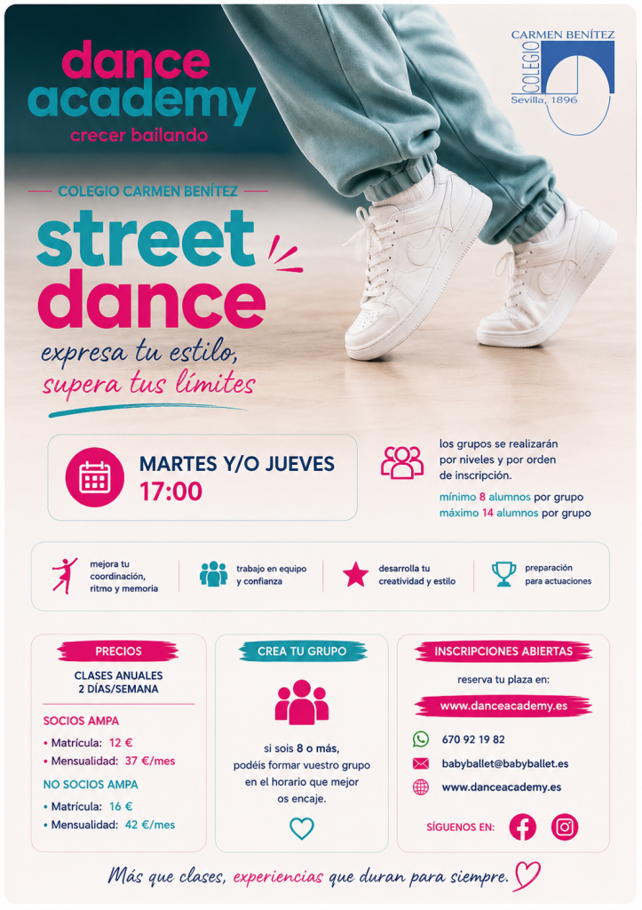 Academia de baile en Sevilla