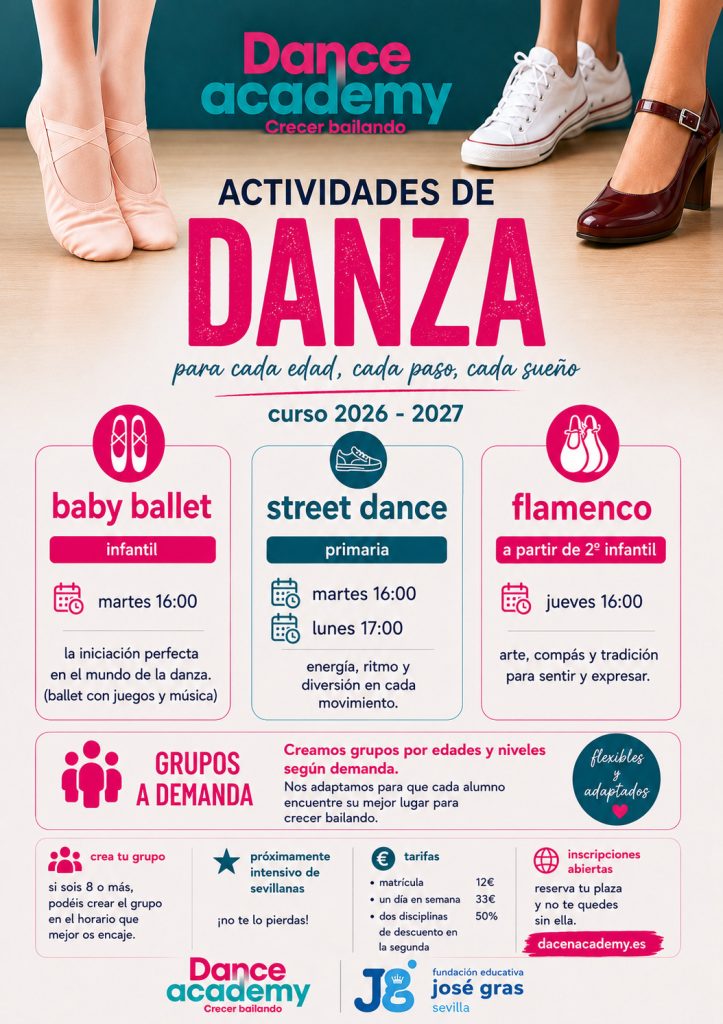 Academia de baile en Sevilla