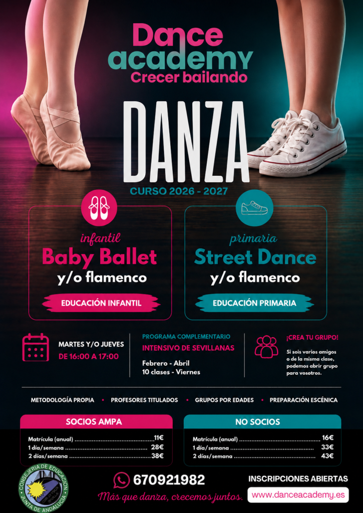 Academia de baile en Sevilla