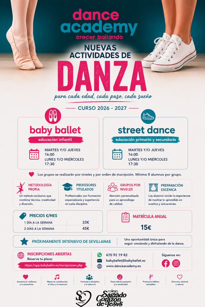 Academia de baile en Sevilla