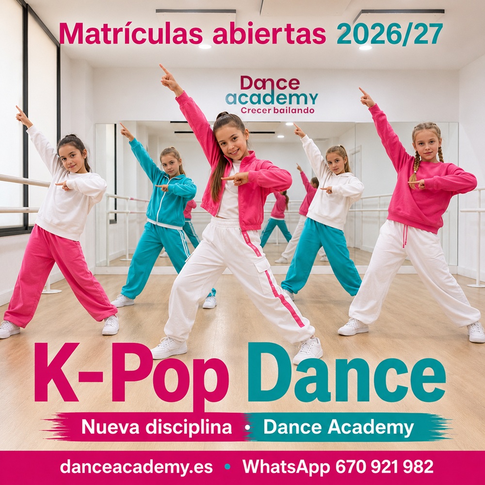 Clase de Kpop Dance en la escuela de Dance Academy en Sevilla